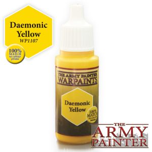Warpaints Acrylic Daemonic Yellow 18ml | The Army Painter - Con T de Tlacuache - The Army Painter
