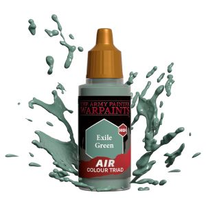 Warpaints Air Acrylic Exile Green 18ml | The Army Painter - Con T de Tlacuache - The Army Painter