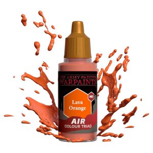 Warpaints Air Acrylic Lava Orange 18ml | The Army Painter - Con T de Tlacuache - The Army Painter