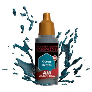 Warpaints Air Acrylic Ocean Depths 18ml | The Army Painter - Con T de Tlacuache - The Army Painter