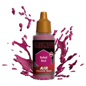 Warpaints Air Acrylic Rebel Red 18ml | The Army Painter - Con T de Tlacuache - The Army Painter