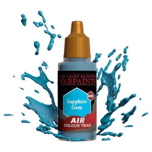 Warpaints Air Acrylic Sapphire Gem 18ml | The Army Painter - Con T de Tlacuache - The Army Painter