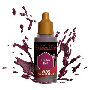 Warpaints Air Acrylic Traitor Red 18ml | The Army Painter - Con T de Tlacuache - The Army Painter