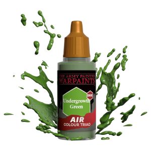 Warpaints Air Acrylic Undergrowth Green 18ml | The Army Painter - Con T de Tlacuache - The Army Painter