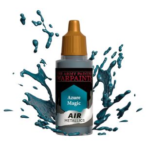 Warpaints Air Metallics Azure Magic 18ml | The Army Painter - Con T de Tlacuache - The Army Painter