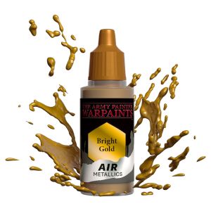 Warpaints Air Metallics Bright Gold 18ml | The Army Painter - Con T de Tlacuache - The Army Painter
