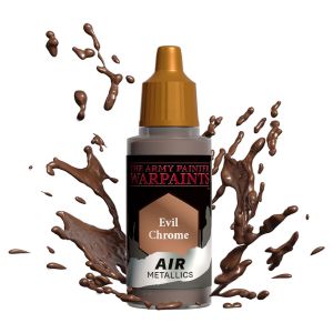 Warpaints Air Metallics Evil Chrome 18ml | The Army Painter - Con T de Tlacuache - The Army Painter