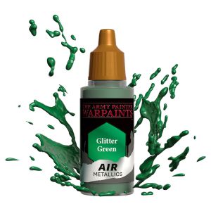 Warpaints Air Metallics Glitter Green 18ml | The Army Painter - Con T de Tlacuache - The Army Painter