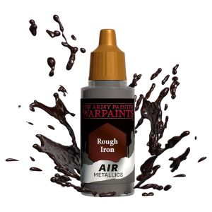Warpaints Air Metallics Rough Iron 18ml | The Army Painter - Con T de Tlacuache - The Army Painter