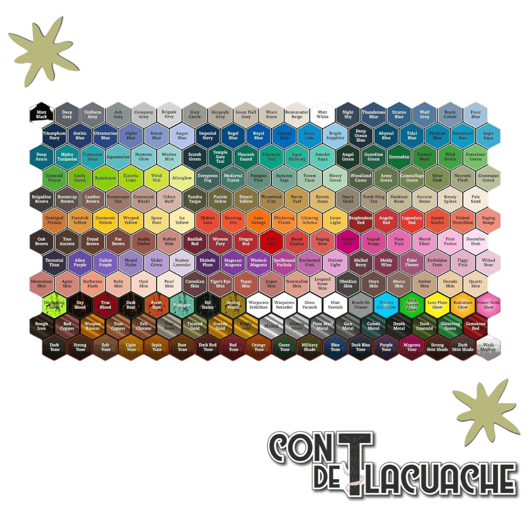 Warpaints Fanatic: Complete Set | The Army Painter - Con T de Tlacuache - The Army Painter