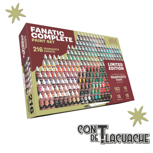 Warpaints Fanatic: Complete Set | The Army Painter - Con T de Tlacuache - The Army Painter