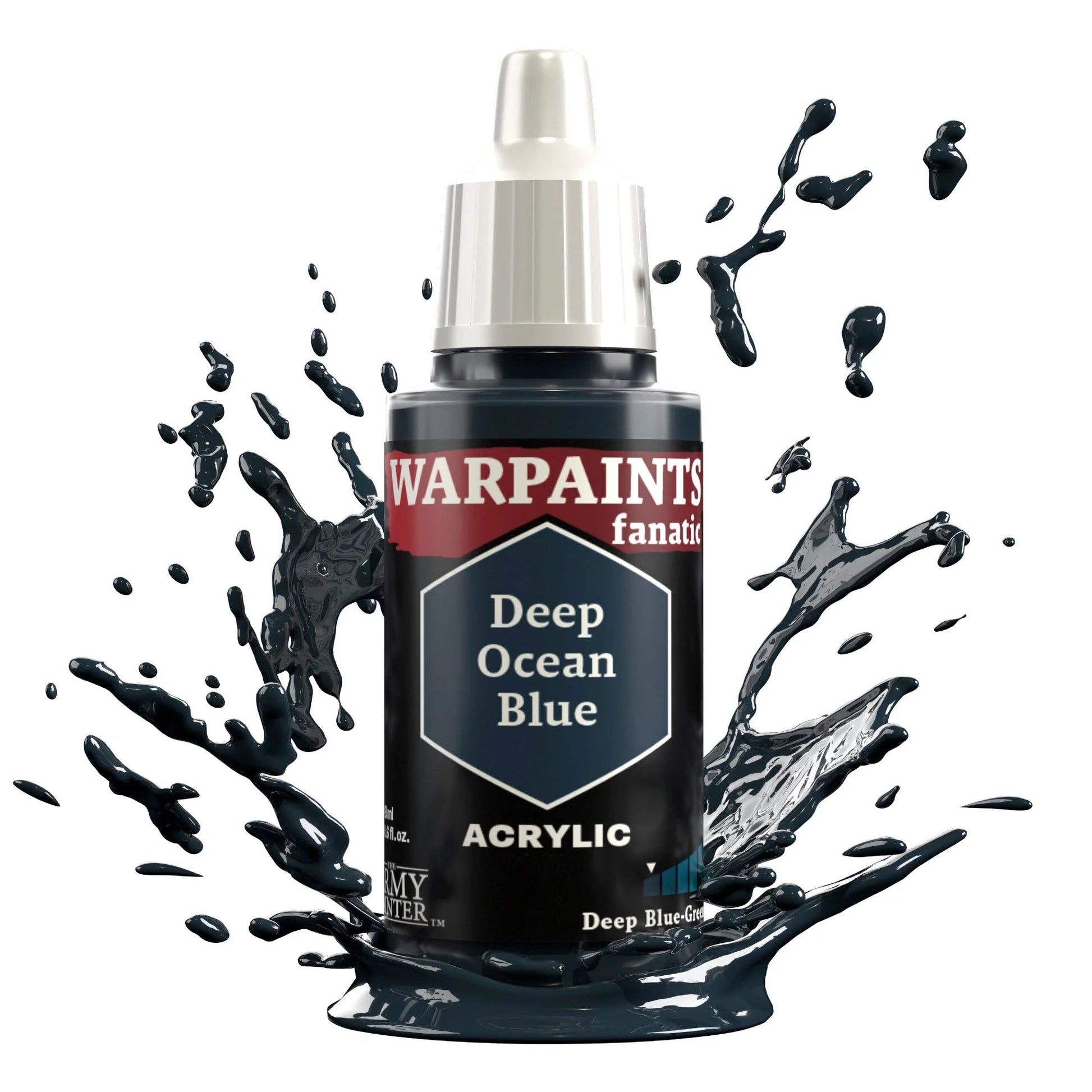 Warpaints Fanatic Deep Ocean Blue 18ml | The Army Painter - Con T de Tlacuache - The Army Painter