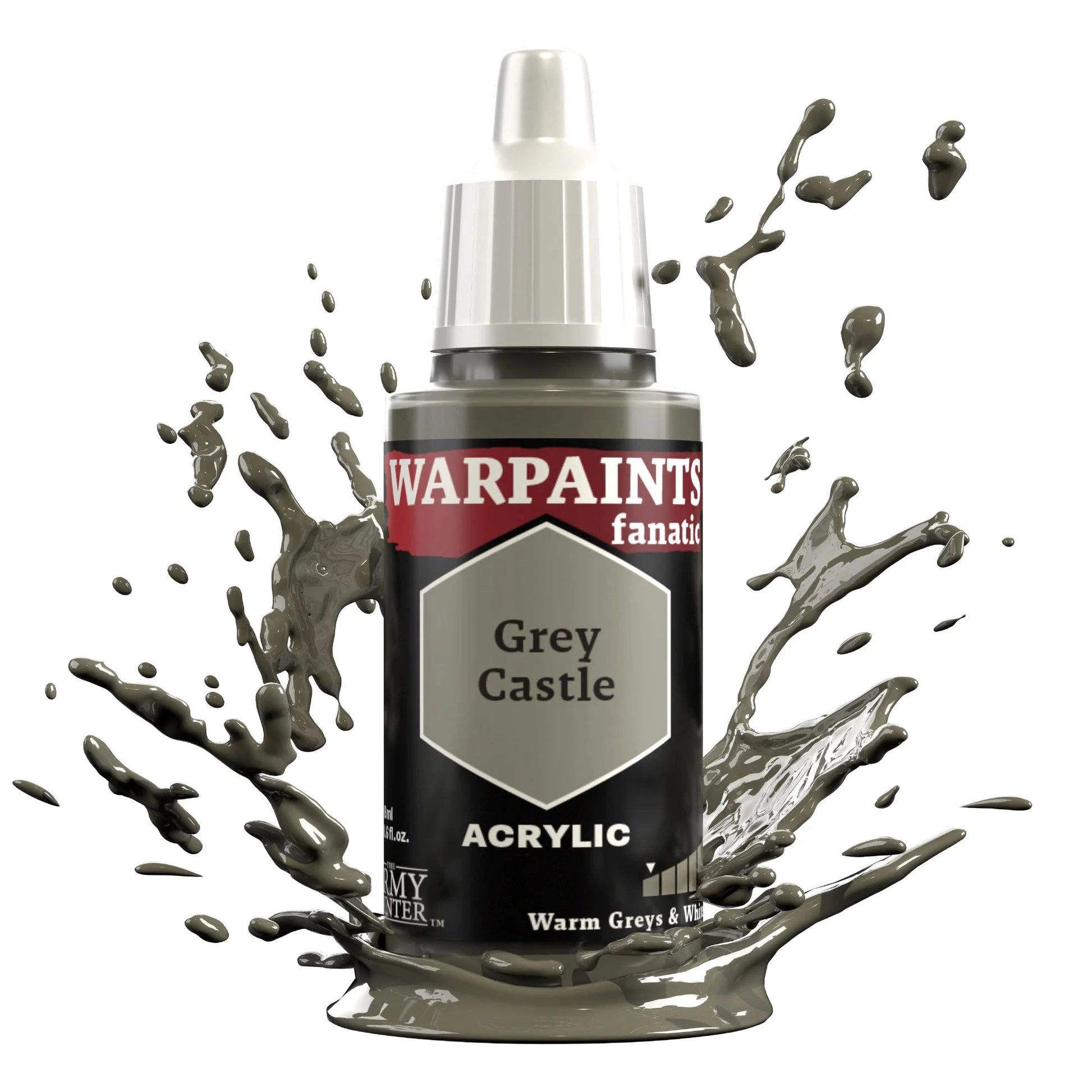 Warpaints Fanatic Grey Castle 18ml | The Army Painter - Con T de Tlacuache - The Army Painter