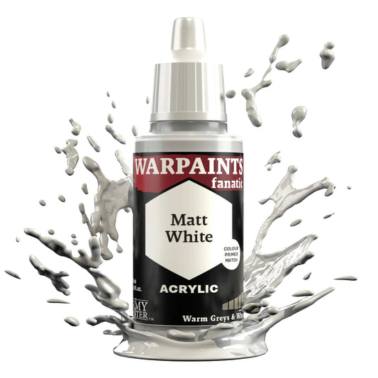 Warpaints Fanatic Matt White 18ml | The Army Painter - Con T de Tlacuache - The Army Painter