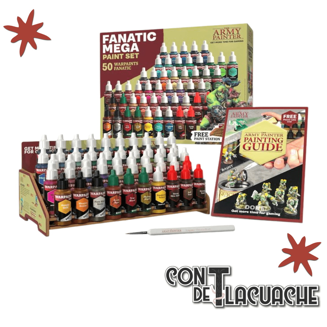 Warpaints Fanatic: Mega Set | The Army Painter - Con T de Tlacuache - The Army Painter