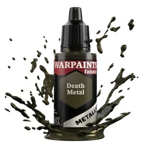 Warpaints Fanatic Metallic Death Metal 18ml | The Army Painter - Con T de Tlacuache - The Army Painter