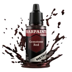 Warpaints Fanatic Metallic Gemstone Red 18ml | The Army Painter - Con T de Tlacuache - The Army Painter