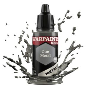 Warpaints Fanatic Metallic Gun Metal 18ml | The Army Painter - Con T de Tlacuache - The Army Painter