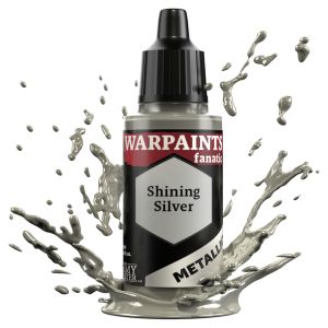 Warpaints Fanatic Metallic Shining Silver 18ml | The Army Painter - Con T de Tlacuache - The Army Painter