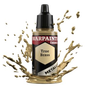 Warpaints Fanatic Metallic True Brass 18ml | The Army Painter - Con T de Tlacuache - The Army Painter