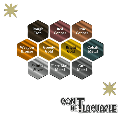 Warpaints Fanatic: Metallics Set | The Army Painter - Con T de Tlacuache - The Army Painter