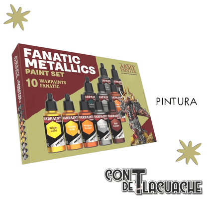 Warpaints Fanatic: Metallics Set | The Army Painter - Con T de Tlacuache - The Army Painter