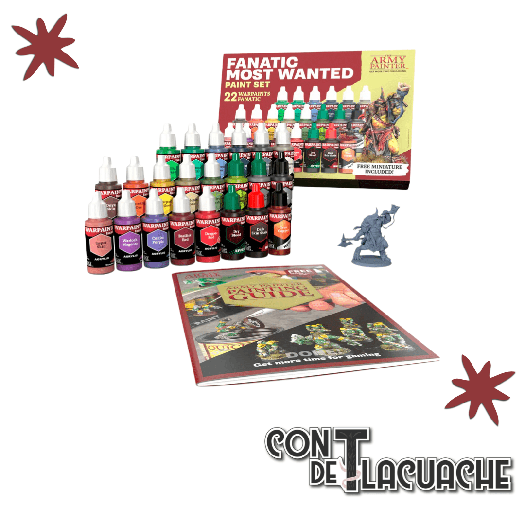 Warpaints Fanatic: Most Wanted Paint Set | The Army Painter - Con T de Tlacuache - The Army Painter