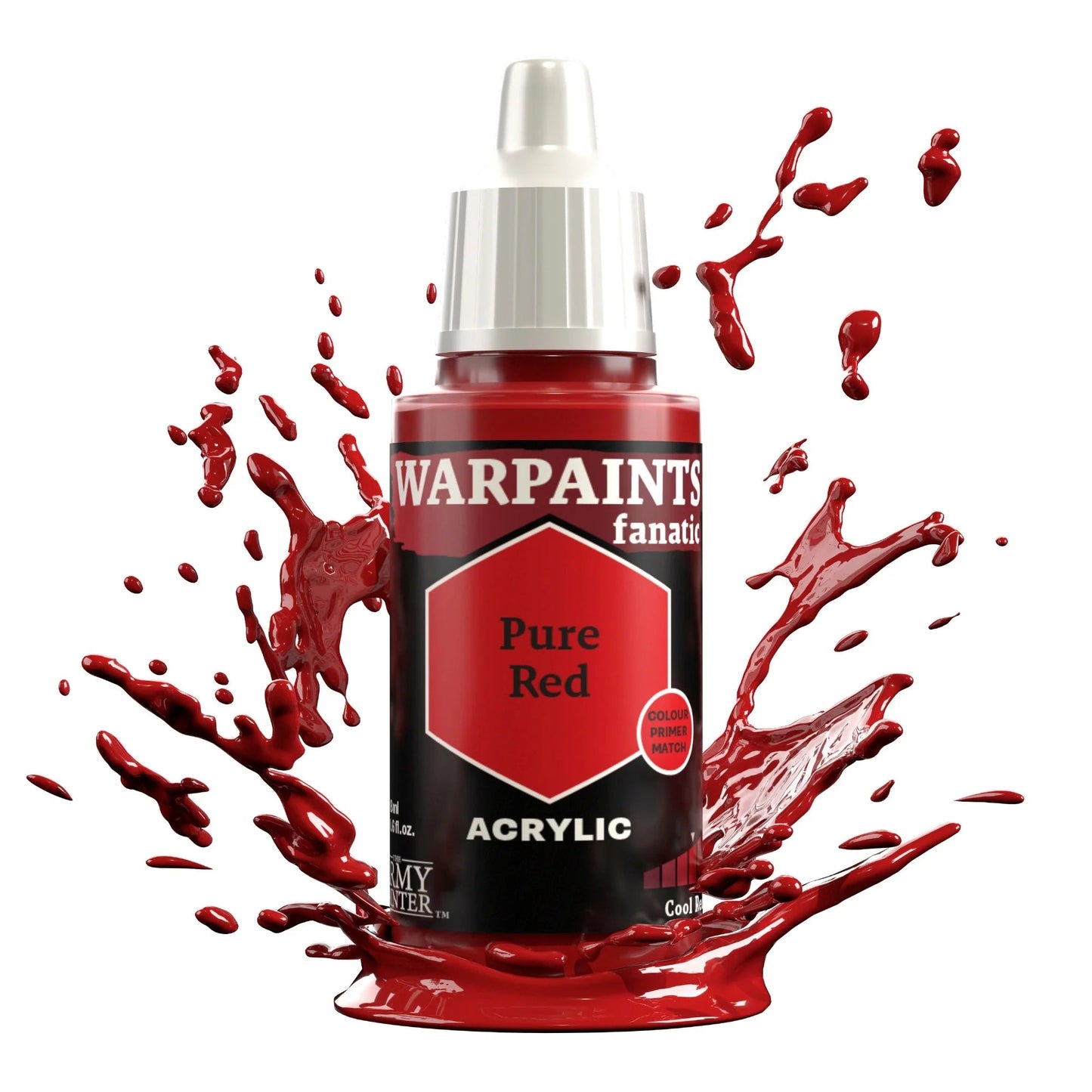 Warpaints Fanatic Pure Red 18ml | The Army Painter - Con T de Tlacuache - The Army Painter