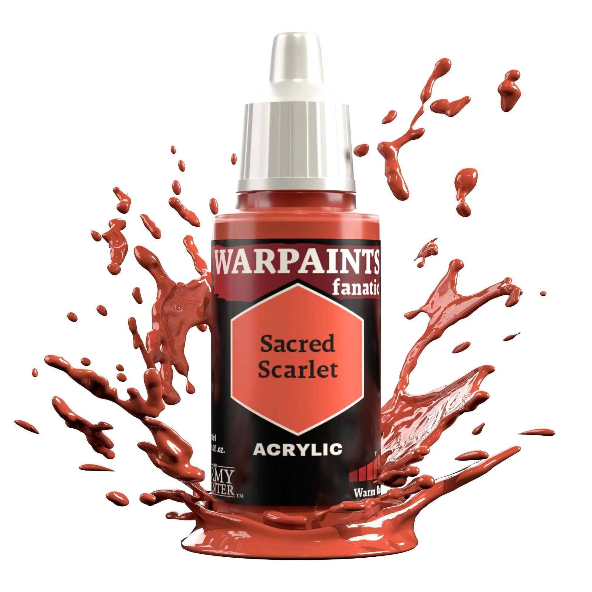 Warpaints Fanatic Sacred Scarlet 18ml | The Army Painter - Con T de Tlacuache - The Army Painter