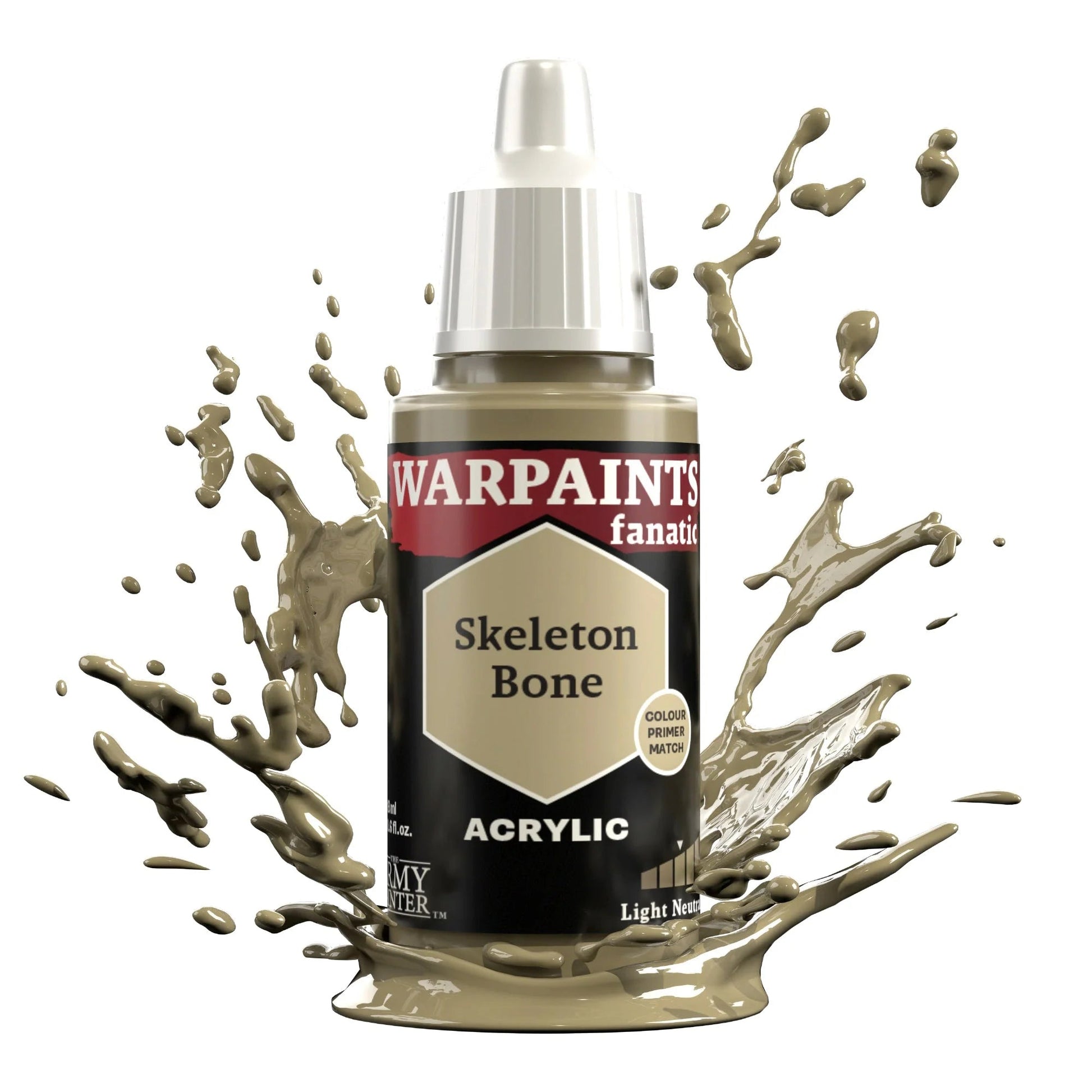 Warpaints Fanatic Skeleton Bone 18ml | The Army Painter - Con T de Tlacuache - The Army Painter