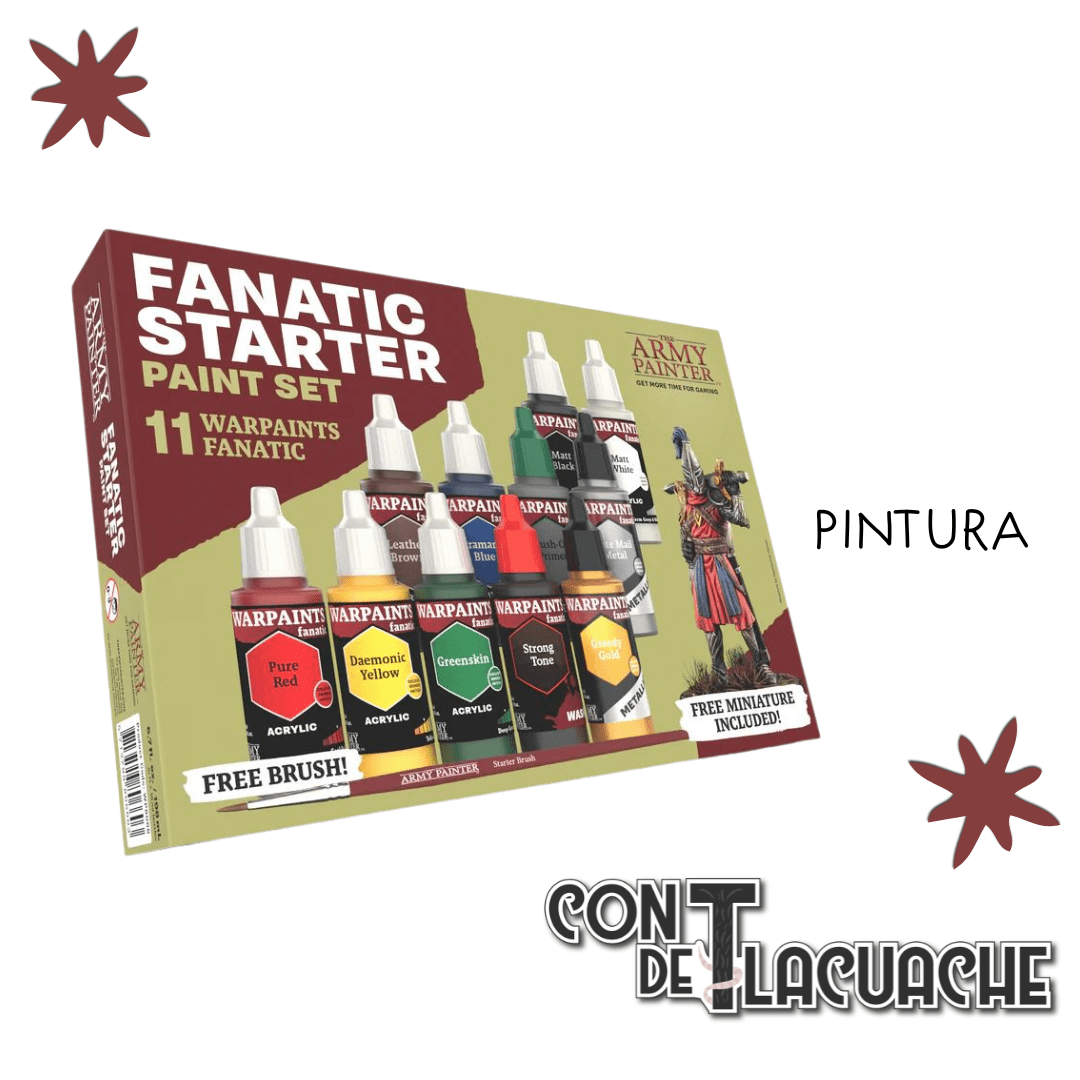 Warpaints Fanatic: Starter Set | The Army Painter - Con T de Tlacuache - The Army Painter