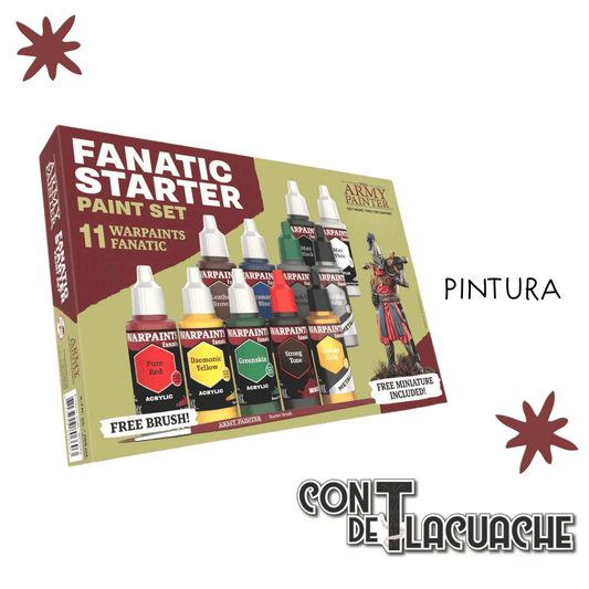 Warpaints Fanatic: Starter Set | The Army Painter - Con T de Tlacuache - The Army Painter