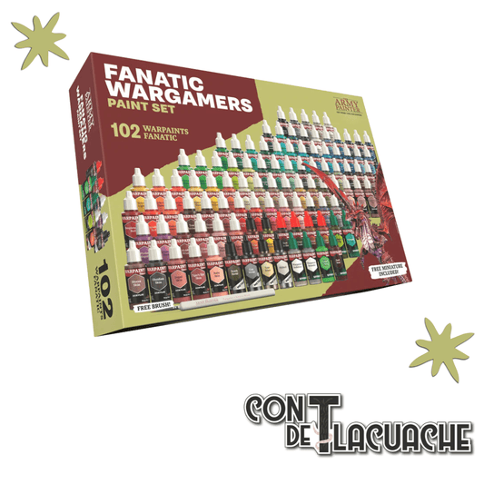 Warpaints Fanatic: Wargamers Paint Set | The Army Painter - Con T de Tlacuache - The Army Painter