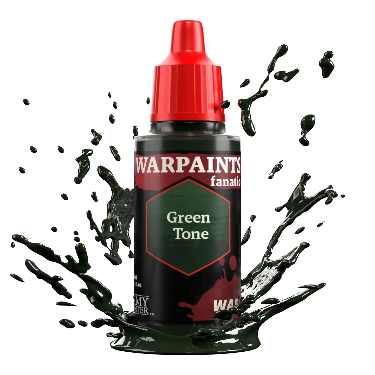 Warpaints Fanatic Wash Green Tone 18ml | The Army Painter - Con T de Tlacuache - The Army Painter