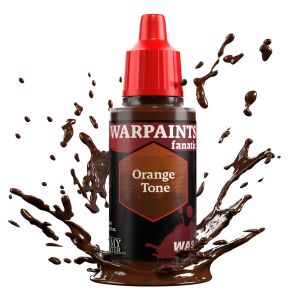 Warpaints Fanatic Wash Orange Tone 18ml | The Army Painter - Con T de Tlacuache - The Army Painter