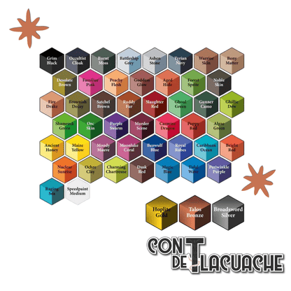 Warpaints: Speedpaint Mega Set 2.0 | The Army Painter - Con T de Tlacuache - The Army Painter