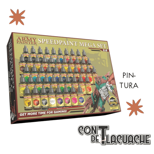 Warpaints: Speedpaint Mega Set 2.0 | The Army Painter - Con T de Tlacuache - The Army Painter