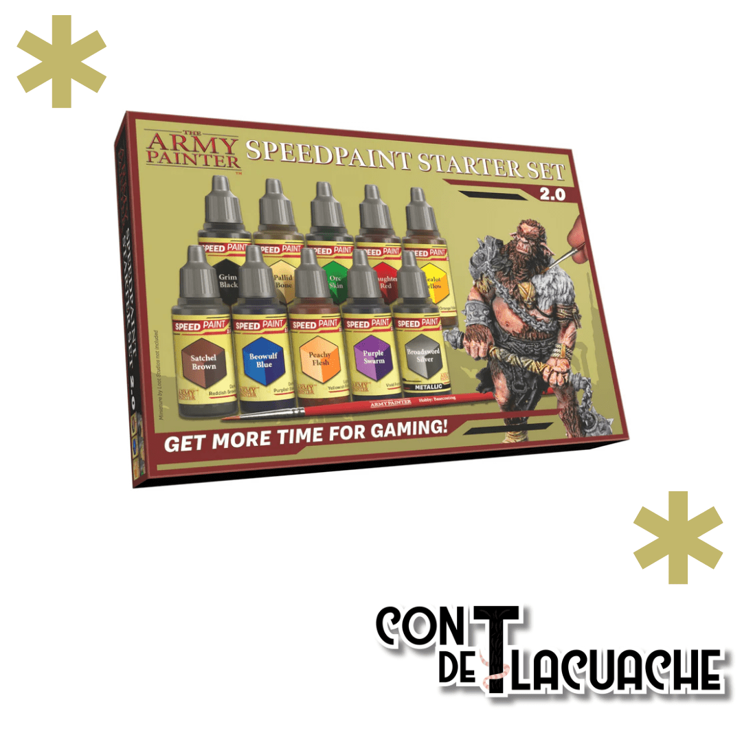 Warpaints Speedpaint Starter Set 2.0 | The Army Painter - Con T de Tlacuache - The Army Painter