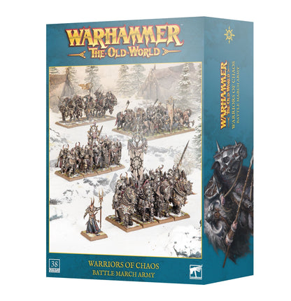 Warriors of Chaos: Battle March Army - Con T de Tlacuache - Games Workshop