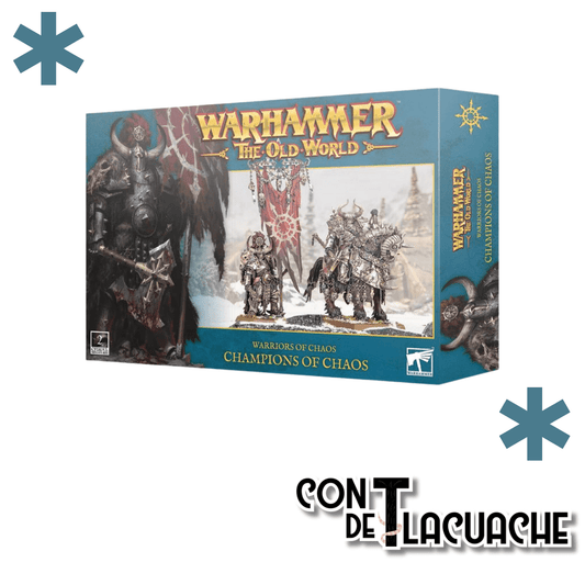Warriors of Chaos: Champions of Chaos | Games Workshop - Con T de Tlacuache - Games Workshop