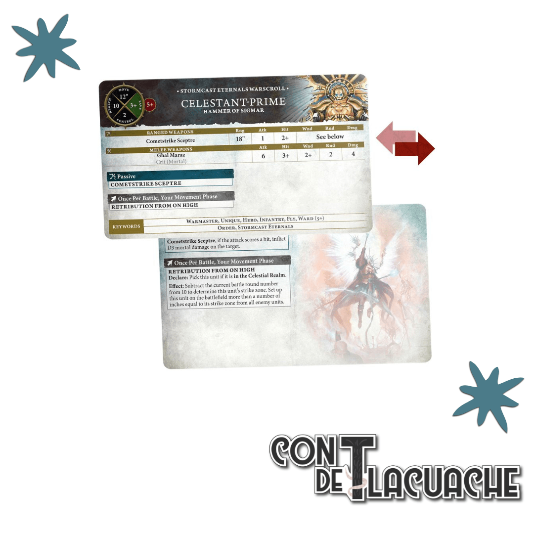 Warscroll Cards: Stormcast Eternals Eng | Games Workshop - Con T de Tlacuache - Games Workshop
