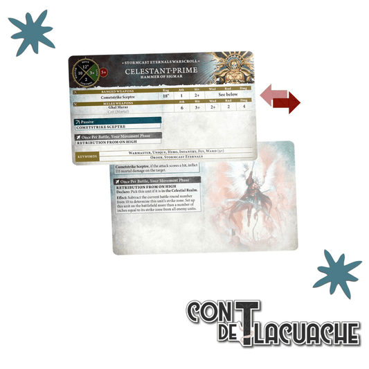 Warscroll Cards: Stormcast Eternals Eng | Games Workshop - Con T de Tlacuache - Games Workshop