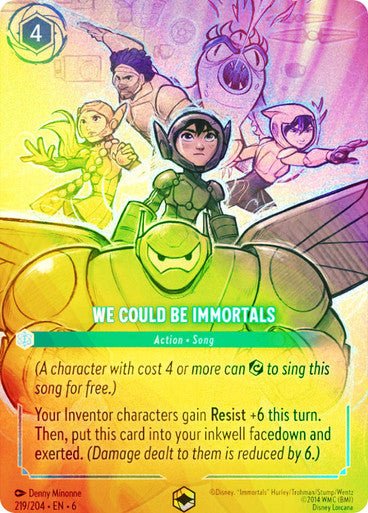 We Could Be Immortals ( Inkwash Foil ) - Con T de Tlacuache - Ravensburger