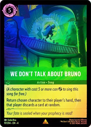 We Don't Talk About Bruno ( Cold Foil ) | Ravesburger - Con T de Tlacuache - Ravensburger