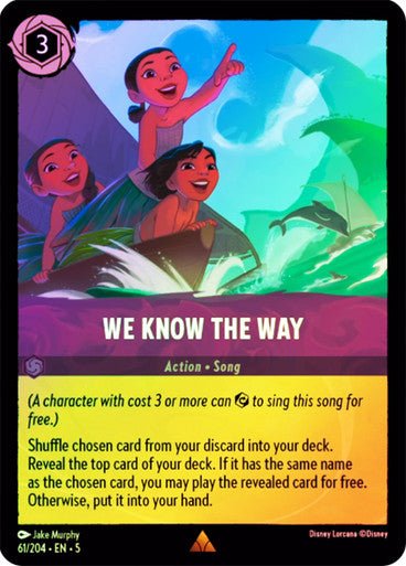 We Know the Way (Cold Foil ) - Con T de Tlacuache - Ravensburger