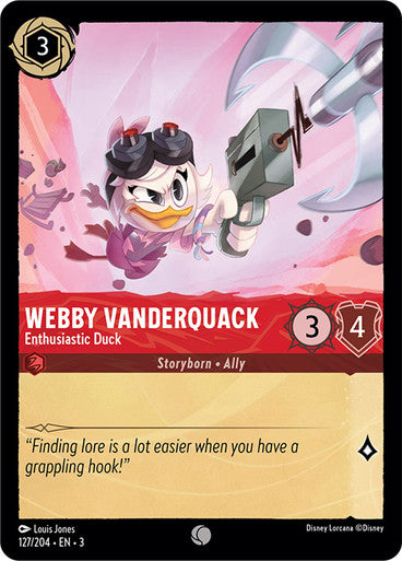 Webby Vanderquack - Enthusiastic Duck (Non-foil)