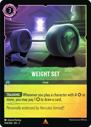 Weight Set (Cold Foil) - Con T de Tlacuache - Ravensburger