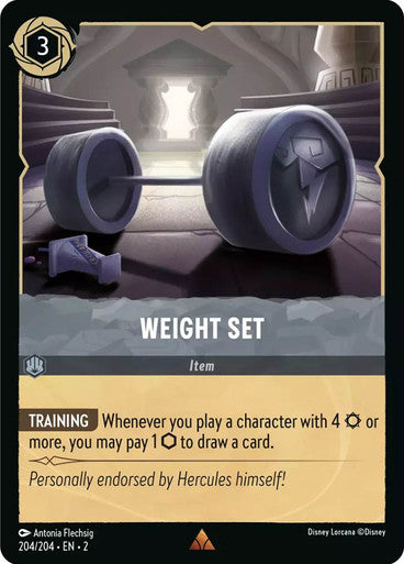 Weight Set (Non-foil)