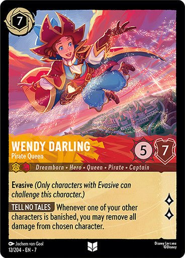 Wendy Darkling - Pirate Queen (Non - foil) - Con T de Tlacuache - Ravensburger