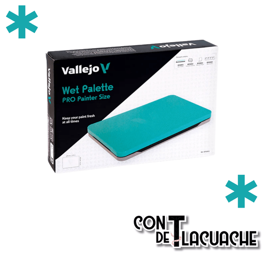 Wet Palette | Vallejo - Con T de Tlacuache - Con T de Tlacuache